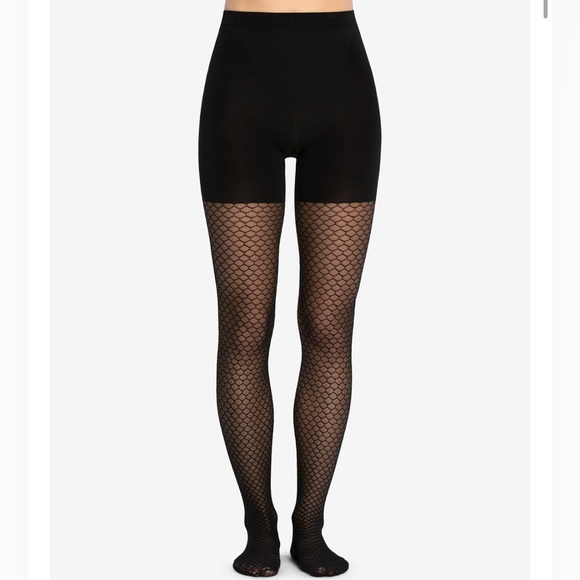 SPANX Accessories - Spanx Fishnet Mid-Thigh Shaping Tights